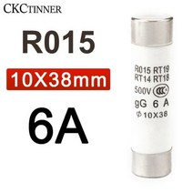 10Pcs 10*38 Fast blow 세라믹 퓨즈 10x38mm 500V 1A 2A 3A 4A 5A 6A 8A 10A 16A 20A 25A 32A RO15 RT19 RT14 RT, 6A_10PCS