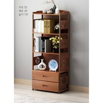 빈티지 원목 수납장 레트로 서랍장 북유럽 고전 복고 다양한 크기, 3단 서랍식 52X29X131