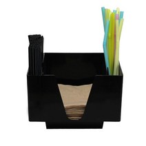 위dhns_바케디 3구 바케 빨대보관함 업소용냅킨통 소품 다용도 카페 넵킨 빨대♥dhn, ♥happynesss, ♥happynesss