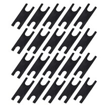 키보드 스테빌라이저 커스텀 기계식 pcb 안정기 위성 샤프트 가스켓 스티커 대형 키 조정 축 패드 필름 ptfe 실리카 20pcs, bk