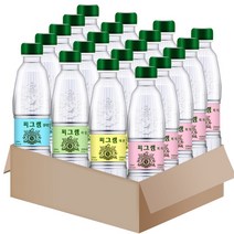 씨그램 탄산수4종 세트(플레인5+라임5+레몬5+피치5), 20개, 350ml