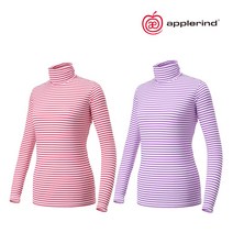 애플라인드 여성 스트라이프 H넥 이너웨어 AFRWTS16