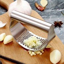 마늘 다지기 올스테인레스 손쉬운 마늘분쇄 마늘찧기, 선택:단일, 단품