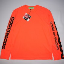1084.꼼데가르송 18S/S 긴팔 티셔츠/정품/남성 XL