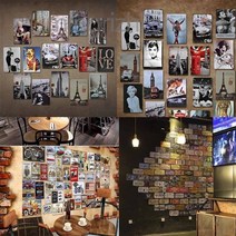 즉석카메라 폴라로이드8X12 인치 메탈 빈티지 재밌는 틴 사인 1969 폴라로이드 카메라, 01 as the picture_01 20x30cm