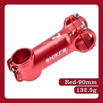 자전거 스템 swtxo 핸들 줄기 mtb 전원 31.8mm 7도 35455565708090100110mm 알루미늄 합금 shikra mtb 줄기, 레드 90mm