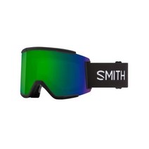 Smith 스미스 스쿼드 XL 스노우 고글 2024, Black, Chromapop Sun Green Mirror + E