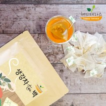 국산 생강차 삼각티백 100개입, 단품, 티백 선택:보이차 티백