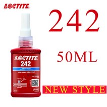 산업용 록타이트 241 242 272 243 222 270 나사 접착제 263 262 277 290 무산소 느슨함 방지 미끄럼 씰링 스레드 잠금제, [17] 242 50ml, NEW 242 50ml