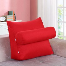 평판시트 화물차 평판 시트 독서 등 받침 쐐기 쿠션 뒤 매트 요추 패드 침대 사무실 의자 나머지 지원 베개 안락 성인, 01 45x40x20cm, 22 Color 13 linen