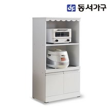 동서가구 소이 글로시 1200 전자렌지 수납장 YCW079, 화이트