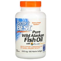 닥터스베스트 순수야생 알래스카 피쉬 오일 1 000mg 마린 소프트젤 180정 오메가 오메가쓰리 알래스카 명태
