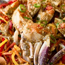 연안부두 꽃게무침 민자씨 (간장) 무젓 꽃게, (간장)함께세트