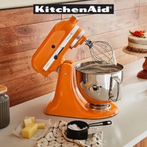 [KitchenAid] 키친에이드 5K5SS(5KPM5) 5쿼터 볼리프트 믹서 미국 공식 수입품, 옐로우(재고없음)