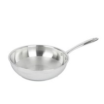 [한일스텐레스] 올파이브 통5중 스텐 엠보 궁중팬 28cm 인덕션겸용, 선택:01.올파이브 통5중 엠보 궁중팬 28cm