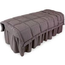 베드스토리 피부관리실 미용베드이불, 3.모카(면혼방 무지)