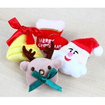 행사인원 코디용 크리스마스 패브릭 브로치 연회 학원