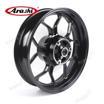 Arashi 오토바이 뒷바퀴 림 허브 에 YAMAHA YZF-R3 / YZF-R25 ABS / MT03 / MT25 2015-2022 YZF R3 R25 MT-03 MT-25, 검정색