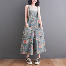 FANSYLI 여성 멜빵바지 가을 새로운 캐주얼 롱 점프슈트 높은 허리 와이드 점프수트 271호 8D