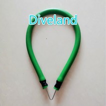 작살총 특별 판매 재고 있음 316mm 녹색 스피어 낚시 스피어 건 밴드 스피어 낚시, 100cm