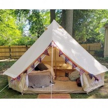 몽골 천막 게르 텐트 유르트 140944 드림 하우스 럭셔리 방수 가족 캠핑 겨울 Glamping 코 튼 캔버스 벨 모기 스크린 문 및 Windows, 3M 면 텐트