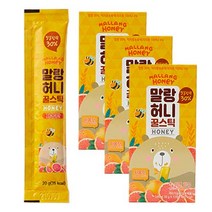말랑허니 꿀젤리스틱 국산 선물세트 토종 아카시아 허니스틱 스틱꿀 일회용 선물용 답례 꿀, 말랑삼형제 3상자