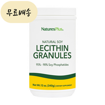 네이쳐스 플러스 소이 레시틴 그레뉼 340 g [미국 직배송], 340g, 1개
