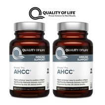 키노코 AHCC 프로 표고버섯균사체 알파글루칸 60캡슐 KINOKO 퀄리티오브라이프 2통