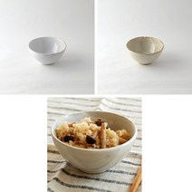 [STUDIO M] 스튜디오엠 보르존 밥 공기 2종 택1 182421, 화이트 182421