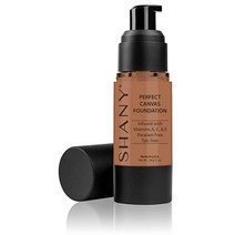 SHANY Perfect Canvas 리퀴드 파운데이션 - 파라벤 프리/탈크 프리/오일 프리 - 30ml - DC2 SHANY 스토어 방문하기, 다크 쿨 1