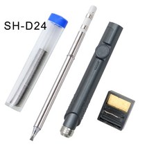 버닝 우드버닝 납댐 burning 툴 펜 SH72 65W 미니 전기 납땜 인두 조정 가능한 온도 휴대용 납땜 용접 스테이션 DC 전원 입력 220-400C 주석 포함, SH-D24Tip 포함