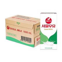 서울우유 멸균 흰우유, 1000ml, 5개