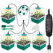 12포드 수경 재배기 가정용 야채 식물 led 엘지 틔운 새싹삼 새싹 키우기 수경재배 스마트팜 쌈채소 물에서키우는식물 상추키우기 양액기, 03.5개+타이머