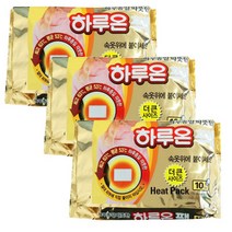 하루온팩 30개입 붙이는 핫팩 2022최신제조일자 군용, 하루온팩(30개입) 붙이는 핫팩 2