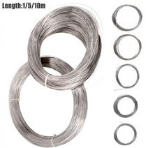 도구 스테인레스 스틸 스프링 와이어 하드 전체 0.02 - 3 mm 길이 1 m / 5 10, 0.4mm, 10M