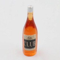 3개 세트 미니어처 술병 양주 모형 CLUB 3.9cm 공예 소재 재료 꾸미기 오비츠 넨도 위스키 미니어쳐