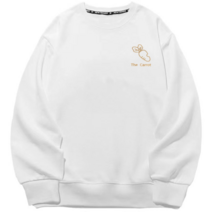 색다른 커플룩 봄가을 겨울 맨투맨 흰토끼 프린트