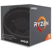 Wraith Spire Cooler가 탑재된 AMD Ryzen 5 2600X 프로세서 - YD260XBCAFBOX