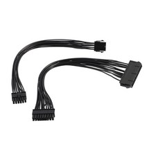 가전 pc 부속 부품 마더보드 전원 변환 케이블 24pin 18pin 8pin 12pin atx 전원 공급 장치 지원 hp z440 z640에 적합, 주황색