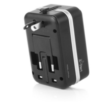 에이포트 해외여행용 타입C 멀티 플러그 3.5A 충전기 APP434 블랙, 1개