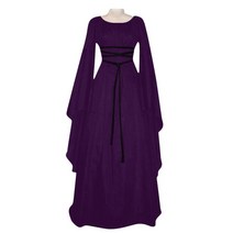 롱 원피스 맥시 여성 파티 드레스 여행 을위한 빈티지 vestido 겨울 긴