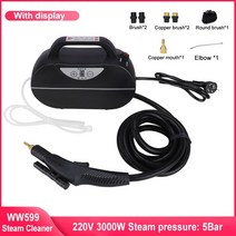 3000w 다기능 스팀 청소기 에어컨 주방 후드 자동차 김이 나는 청소기 살균 소독기, 업그레이드 모델, 220v, 에게