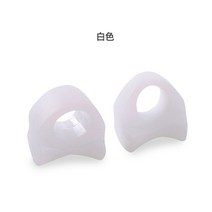 생안발발톱꼬임교정패치 족저근막염실내화 평발슬리퍼 자세교정 1 쌍 실리콘 건막류 가드 풋 케어 정형 외과 분리기 손가락 분리기 수정 패드 풋 케어 도구, l