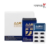 [국제약품] NK세포활성화 면역력 증진 건강기능식품 스스력 30정x2통/2개월분, 60정, 1세트
