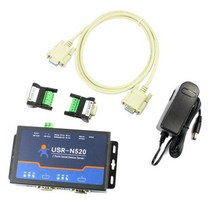 네트워크 장비 도구 산업용 2 직렬 포트 RS232 RS485 이더넷 TCPip 컨버터 서, EU plug