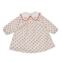[M밍크뮤D] 22FW (CR)자수빅카라원피스 (32B1540001) 출산준비물 신생아선물 배내수트 배내저고리