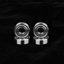 4pcs R4ZZ 15.88x6.35x4.98mm Motor Bearing Roller Wheel Deep Groove Ball Pulley, 01 15.88mm_01 6.35mm_01 4 개