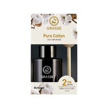 정품 불스원 그라스 디퓨저 방향제 45ml 105ml 로베르타 디퓨져, 그라스 디퓨져 퓨어코튼 45ml
