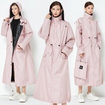 ANYOU 예쁜 여성 우비 레인코트 성인 우의 비옷 라인이예쁜 여성우비 골프우의 비옷 바람막이