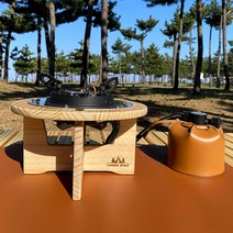 차박스페이스 원버너 스텐드 거치대 캠핑용 가스 버너 받침대, 원버너스텐드 대형, 원버너스텐드(티크)